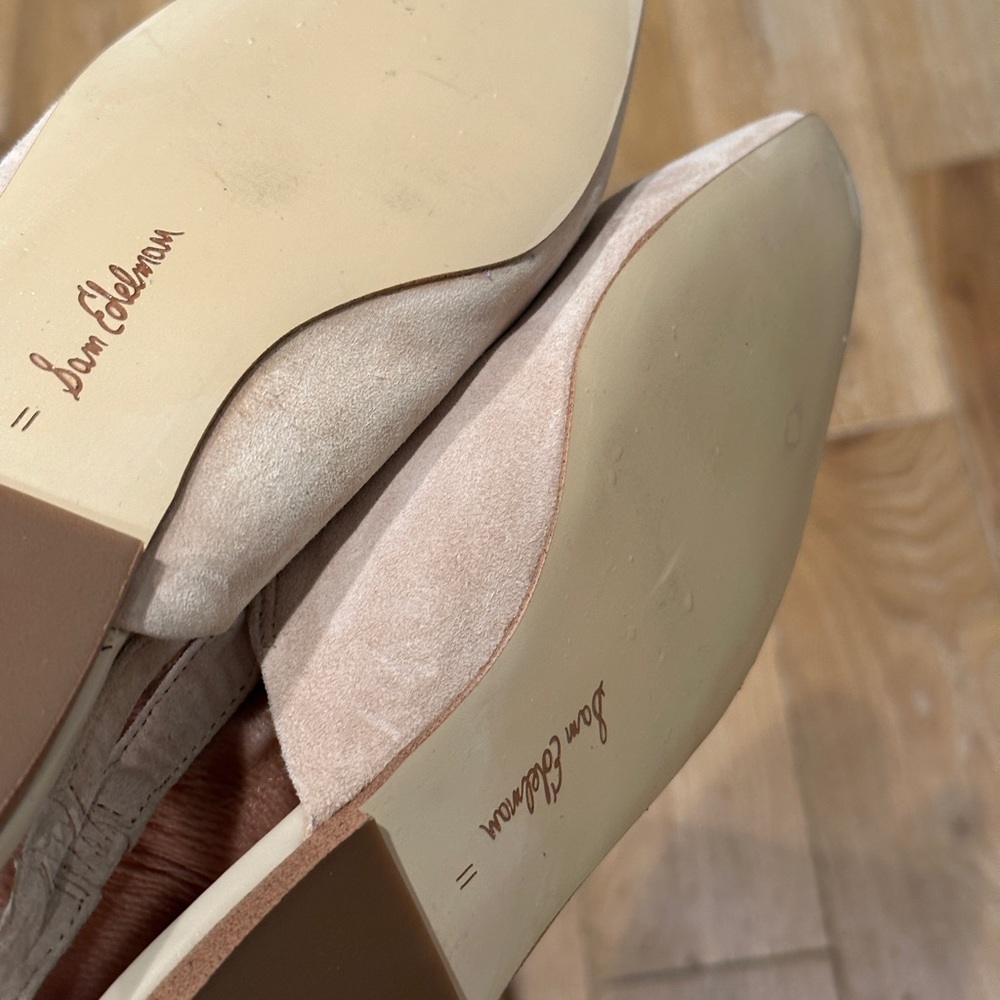 Suede sling backs by Sam Edelman - Picture 4 of 6